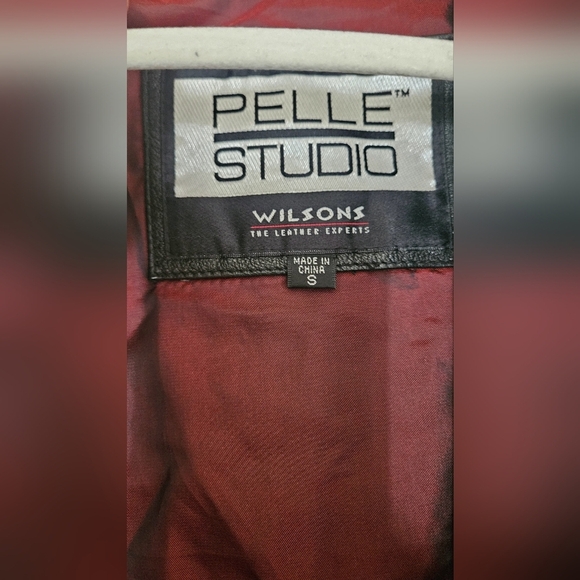 Vintage Pelle Studio by Wilsons Leather Fitted Leather Blazer – Y2K Black. Small - Picture 5 of 15